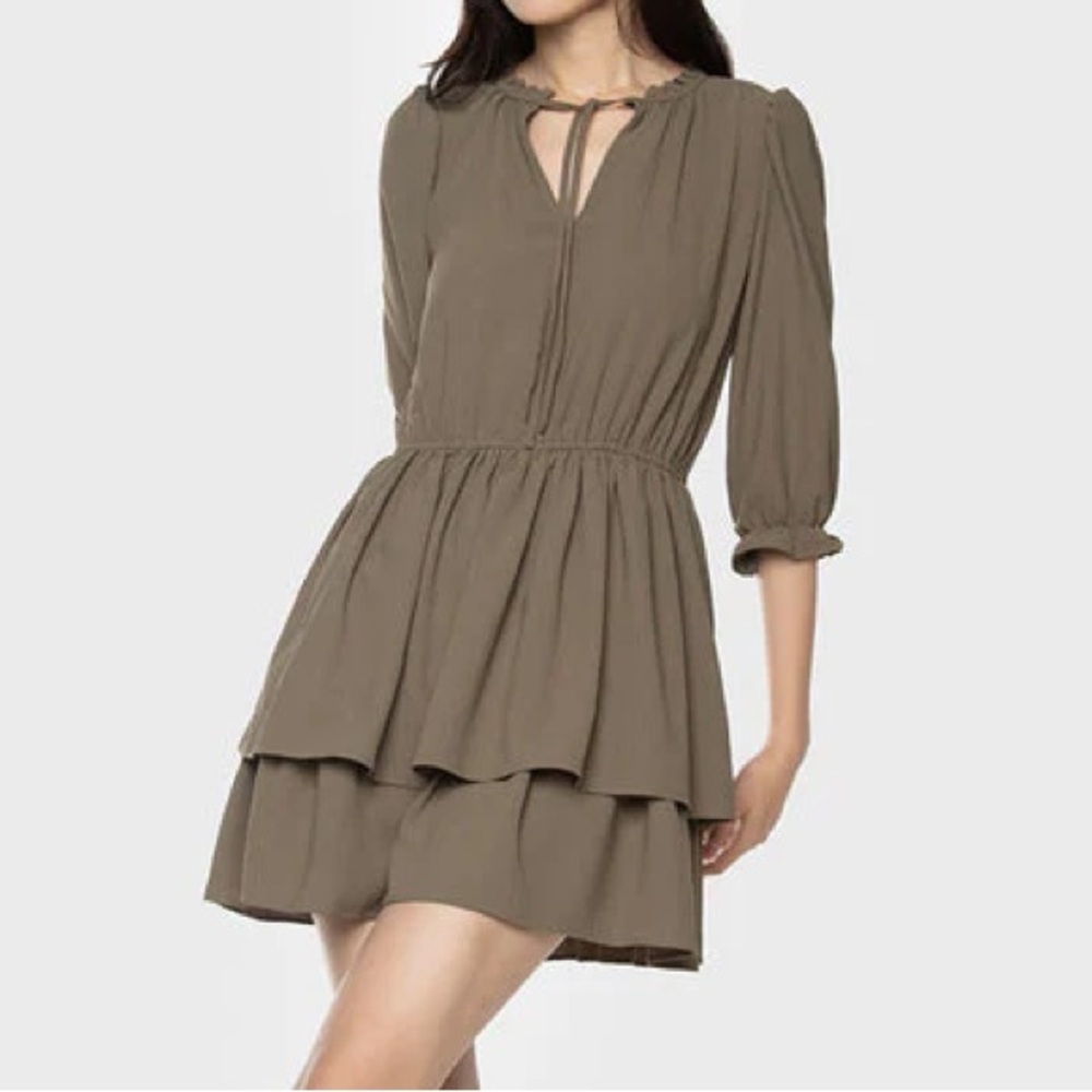 Devoted by Dex Clothing Khaki Green Colour Size Medium